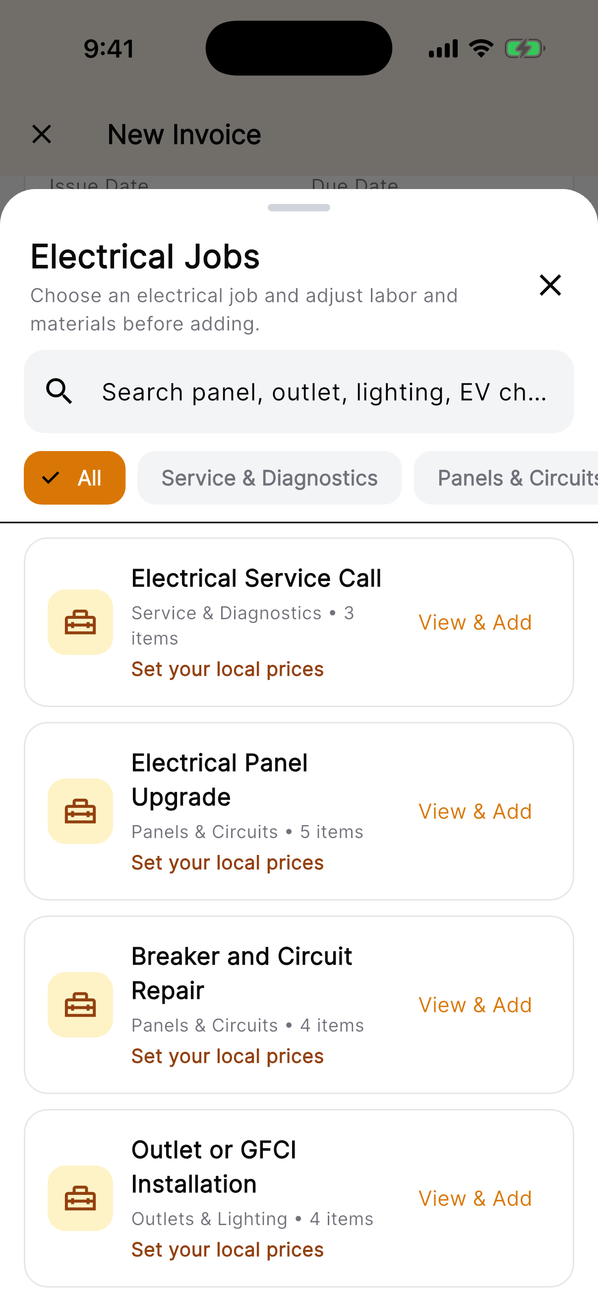 VoltInvoice — Repeat the work. Skip the retyping.